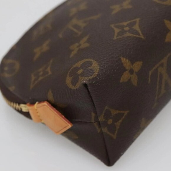 LOUIS VUITTON Monogram Pochette Cosmetic PM Pouch M43998 LV Auth 141674 - Picture 3 of 16